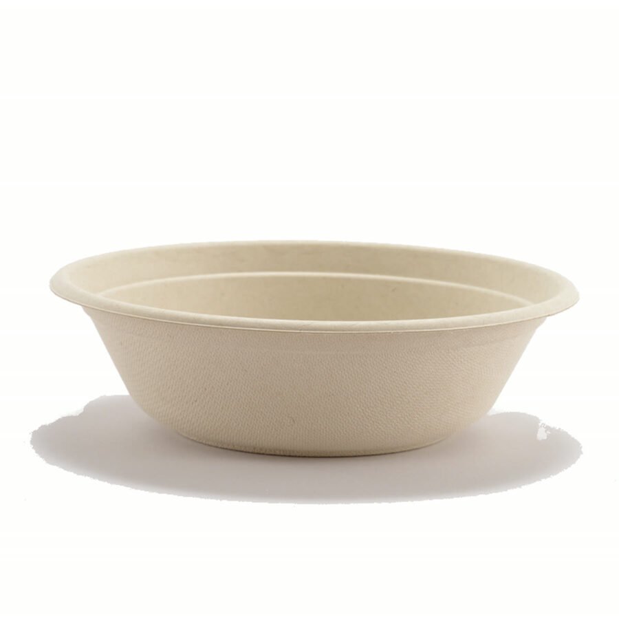 12oz Compostable Bagasse bowl (360 ml) (BB12)